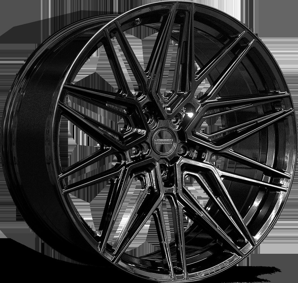 VOSSEN HF7 GLOSS BLACK 9x22 5/112 ET25 CB66.6
