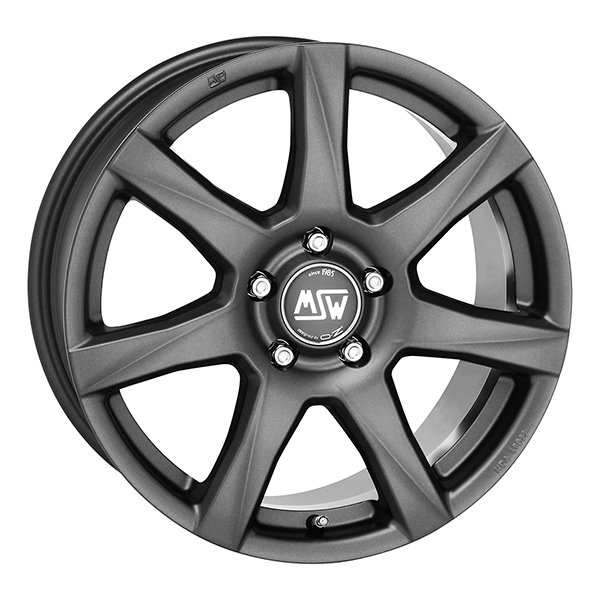 MSW 77 MATT GREY 7.5x17 5/108 ET50 CB63.3