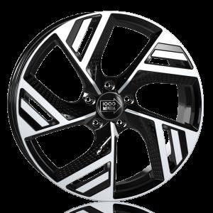 MILLE MIGLIA MME-5 BLACK POLISHED 7.5x18 5/108 ET45 CB63.4