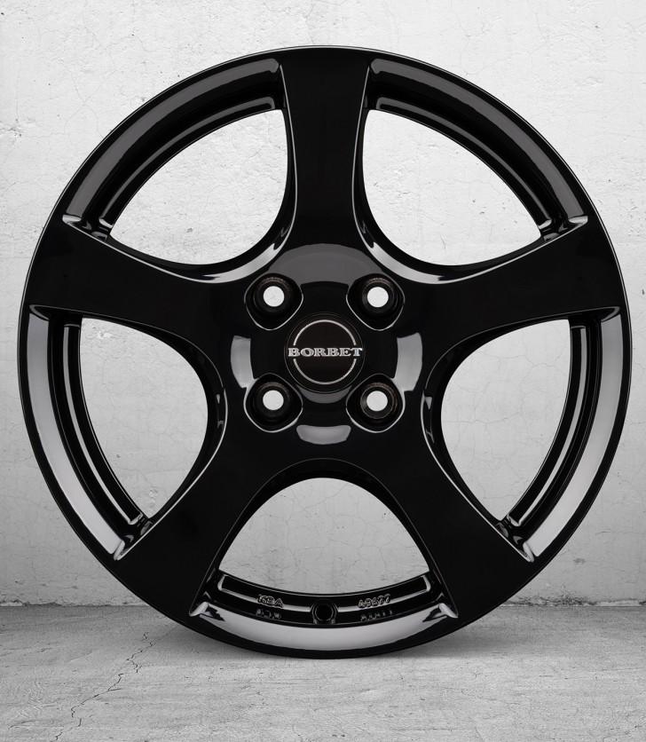 BORBET F GLOSS BLACK 6x15 4/100 ET40 CB64.1