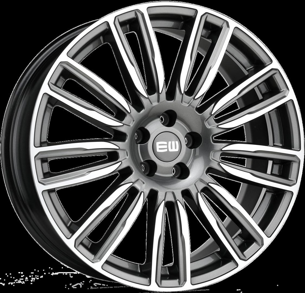 ELIT WHEELS EW06 PALLADIUM / POLISHED 8.5x19 5/112 ET45 CB66.5