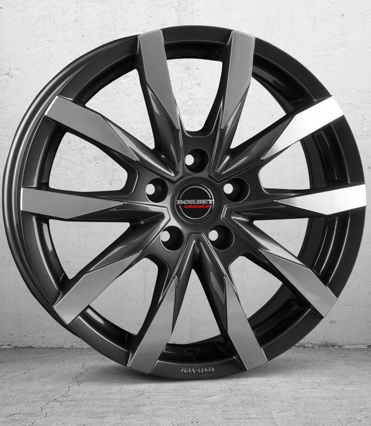 BORBET CW5 7.5x18 5/118 ET53 CB71.1