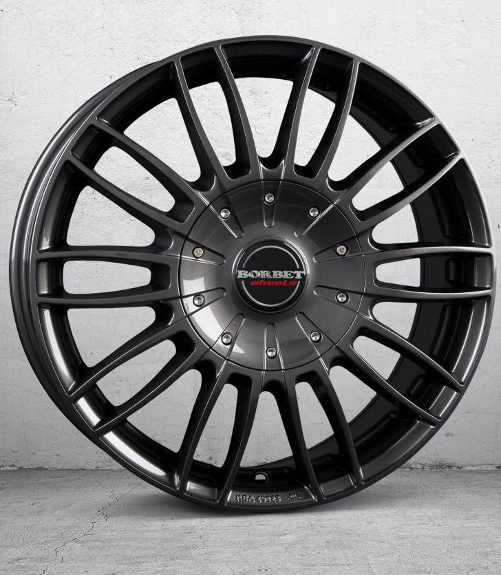 BORBET CW3 ANTHRACITE DARK 7.5x18 5/118 ET53 CB71.1
