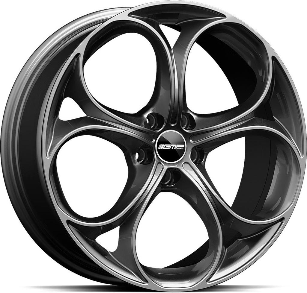 GMP DRAKE GLOSSY ANTHRACITE DARK 8x18 5/110 ET33 CB65.1