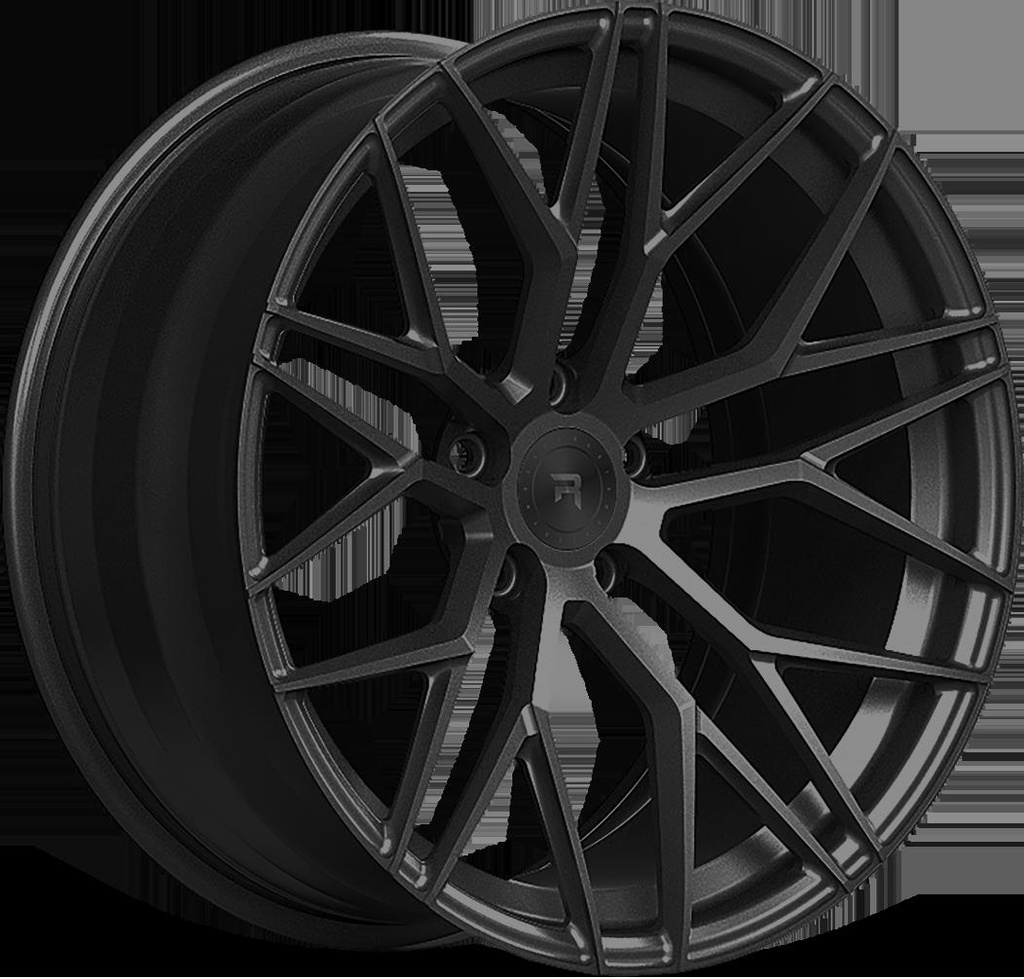 R-SERIES R9 SATIN BLACK 8.5x19 5/112 ET30 CB66.6
