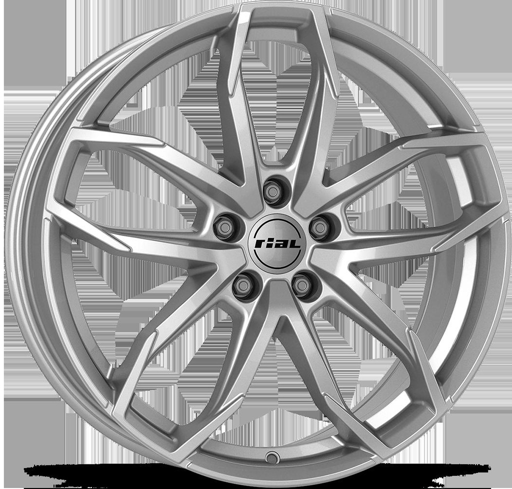 RIAL LUCCA POLAR SILVER 6.5x16 4/100 ET40 CB63.4