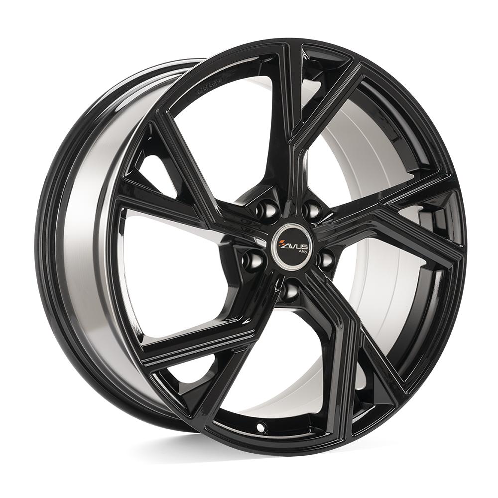 AVUS AF-20 GLOSS BLACK 9x21 5/112 ET42 CB66.4