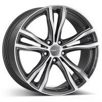 MAK X-MODE GUN METAL POLISHED 10.5x21 5/112 ET43 CB66.6