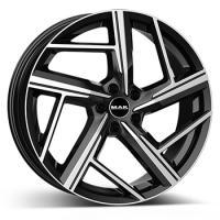 MAK QVATTRO BLK/POL 8.5x19 5/112 ET20 CB66.5