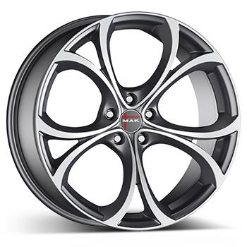 MAK LARIO ANT/POL 8x18 5/110 ET34 CB65.1
