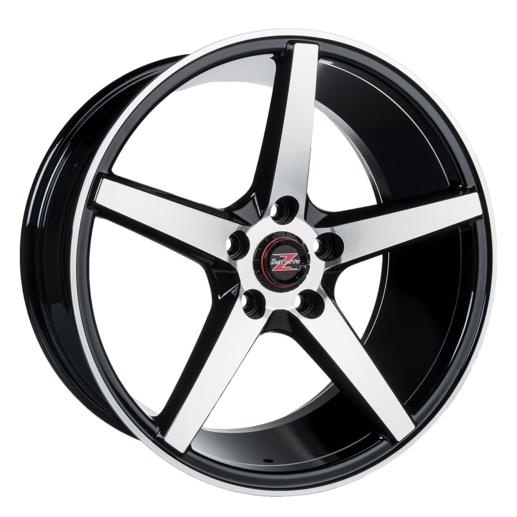 BARZETTA CAPITANO BLACK POLISHED 8x17 5/112 ET35 CB66.6