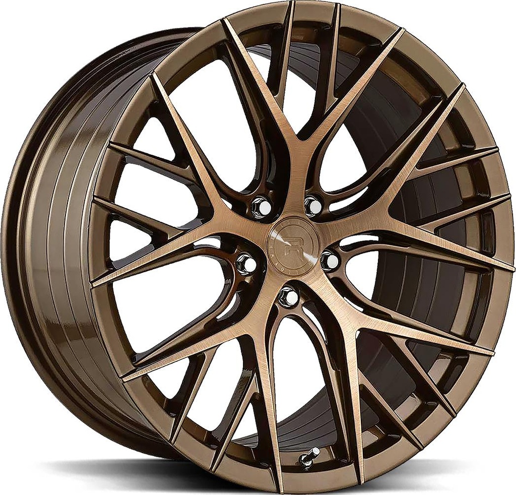 R-SERIES R16 BRUSH DUAL BRONZE 8.5x19 5/108 ET42 CB63.4