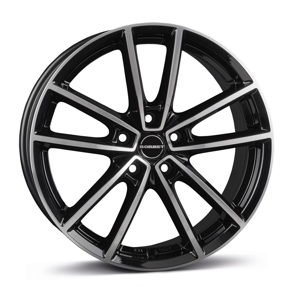 BORBET W BLACK POL GLOSS 8x20 5/112 ET35 CB66.6