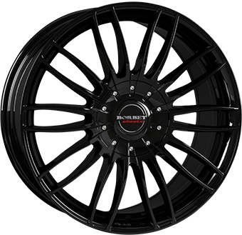 BORBET CW3 BLACK GLOSS 7.5x18 5/120 ET53 CB65.1