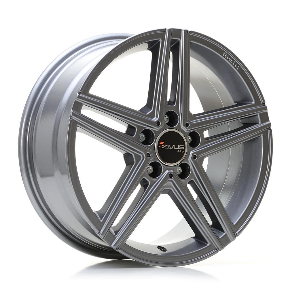 AVUS AC-515 ANTHRACITE 7.5x17 5/112 ET45 CB66.6