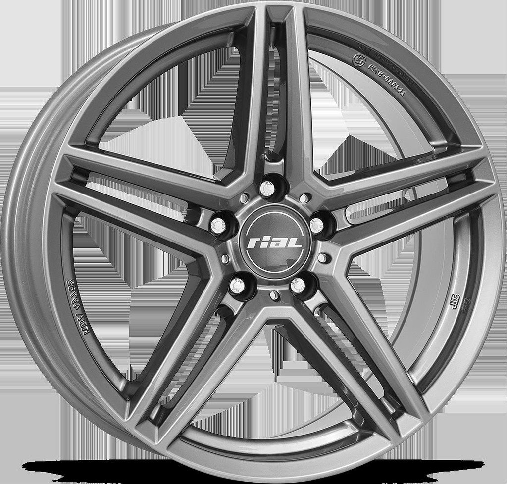 RIAL M10 METAL GREY 7.5x18 5/112 ET40 CB66.6
