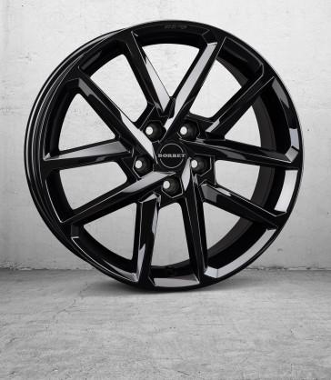 BORBET N GLOSS BLACK 8x18 5/114.3 ET50 CB72.5