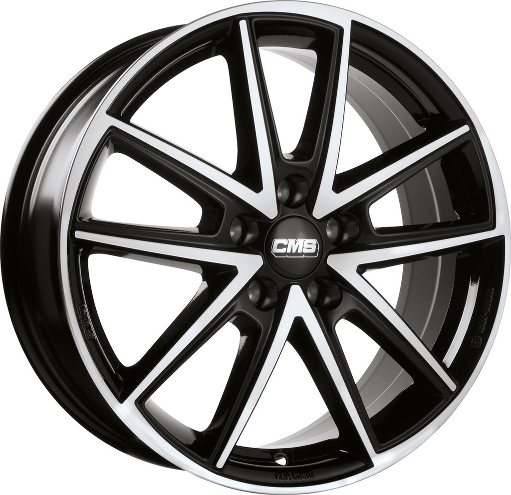 CMS C30 DIAMOND BLACK 6.5x16 5/108 ET50 CB63.4