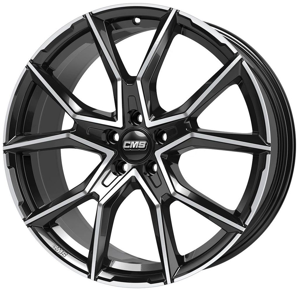 CMS C33 DIAMOND BLACK 8x18 5/112 ET46 CB57.1