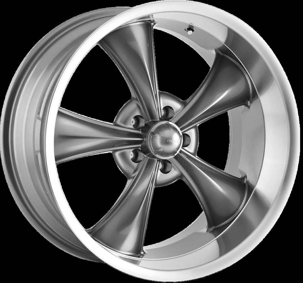 RIDLER 695 GREY / MACHINED LIP 7x17 5/114.3-4.5 ET0 CB83.82