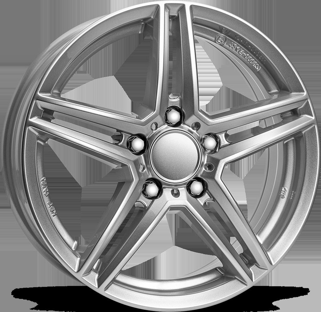 RIAL M10 POLAR SILVER 8x17 5/112 ET48 CB66.6