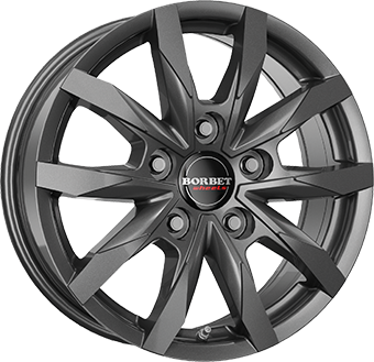 BORBET CW5 ANTHRACITE DARK 6.5x16 5/120 ET60 CB65.1