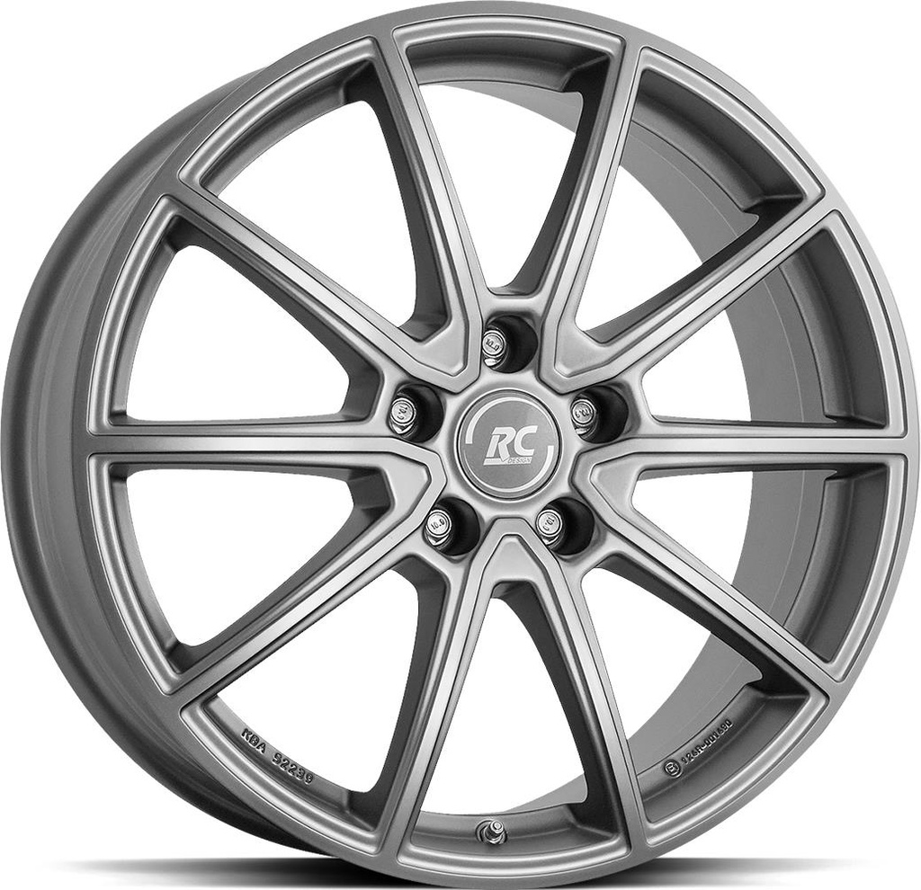 BROCK RC32 FERRIC GREY MATT 7x17 5/112 ET48 CB66.6