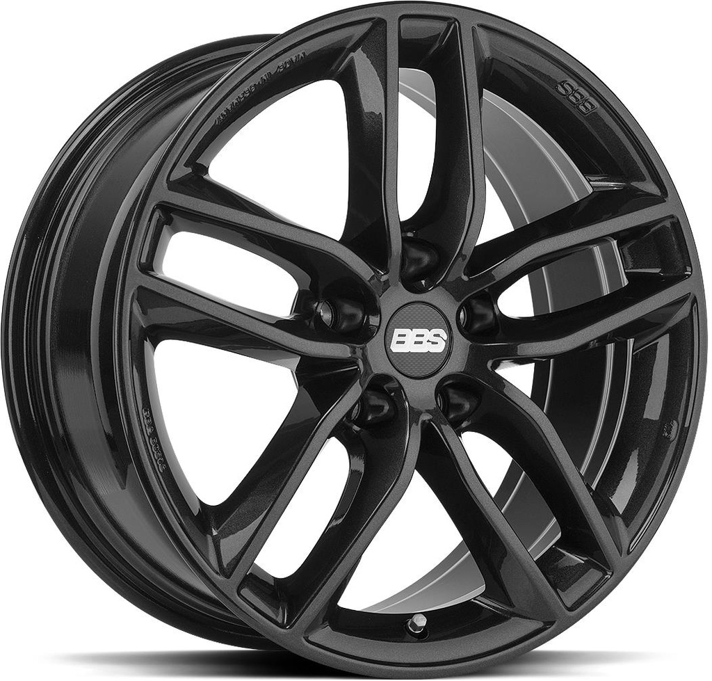 BBS SX CRYSTAL BLACK 7.5x17 5/120 ET37 CB72.6
