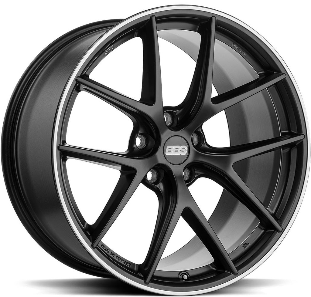 BBS CI-R SATIN BLACK 9.5x19 5/120 ET25 CB82