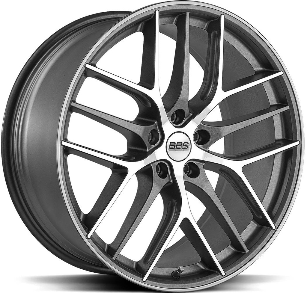 BBS CC-R GRAPHITE DIAMOND CUT 8.5x20 5/120 ET32 CB82