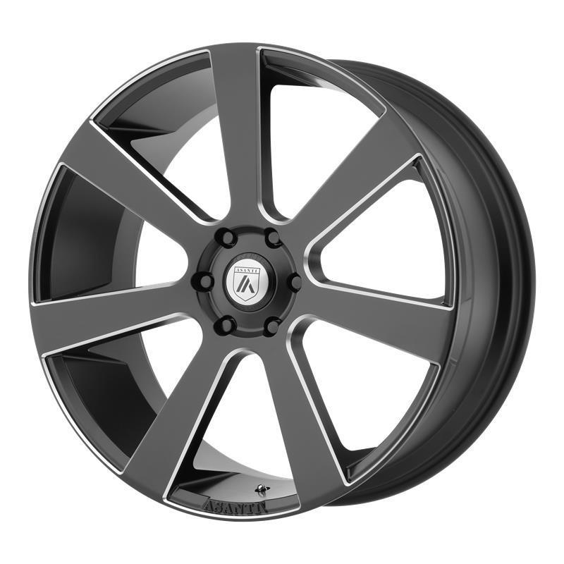 STATUSFÄLGAR AB15 SATIN BLACK MILLED 10x26 6/139.7 ET30 CB100.5