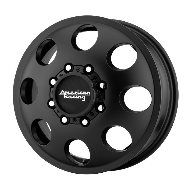 STATUSFÄLGAR AR204 SATIN BLACK - FRONT 6x16 8/165.1 ET111 CB125.5