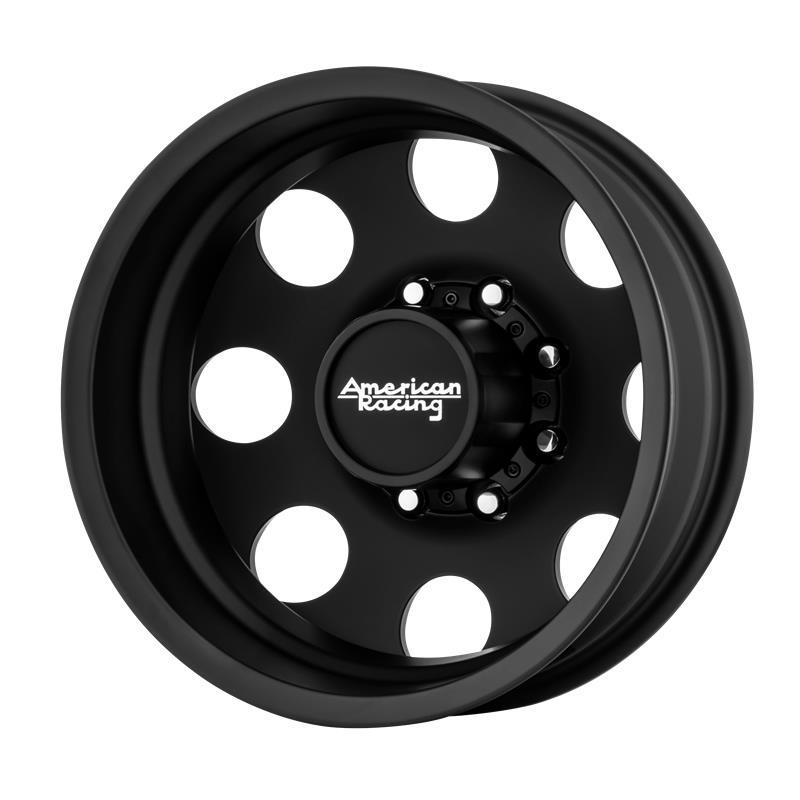 STATUSFÄLGAR AR204 SATIN BLACK - REAR 6x16 8/165.1 ET-134 CB125.5