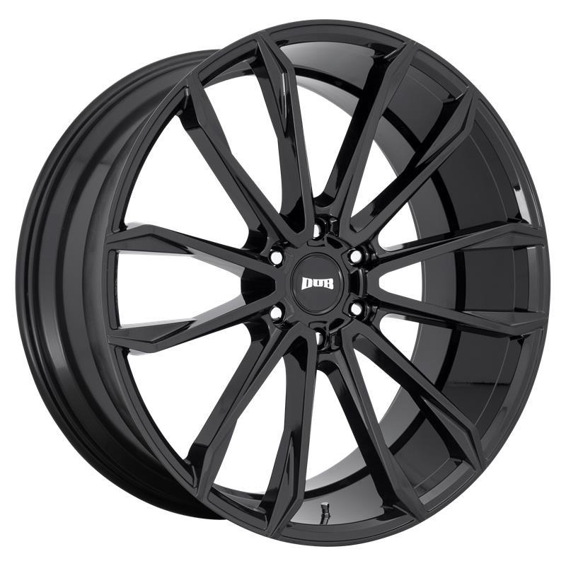 STATUSFÄLGAR DC253 GLOSS BLACK 10x24 6/139.7 ET30 CB106.1