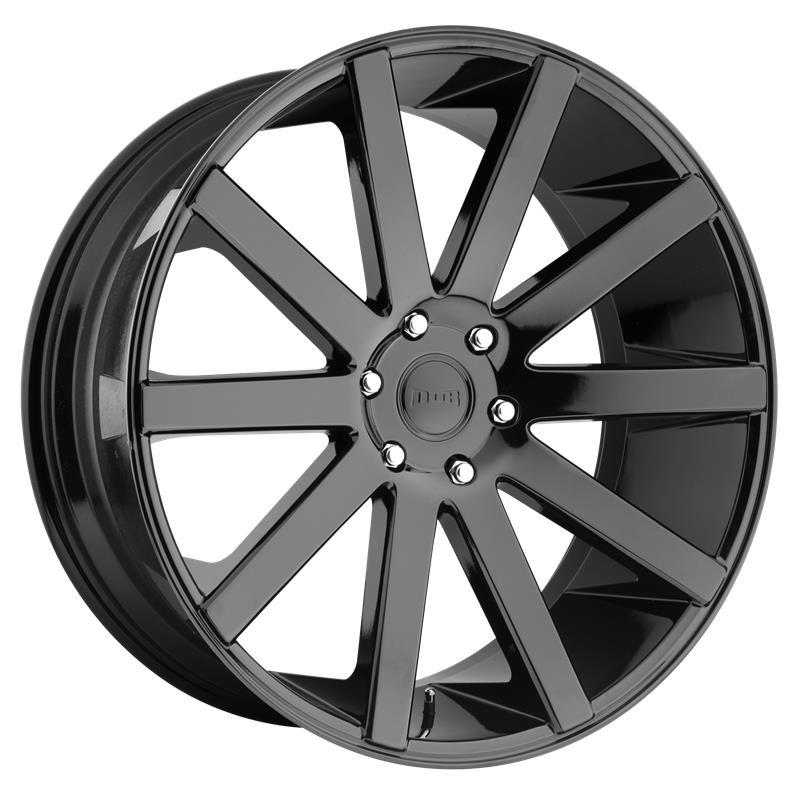 STATUSFÄLGAR DC219 GLOSS BLACK 10x26 6/139.7 ET20 CB106.1