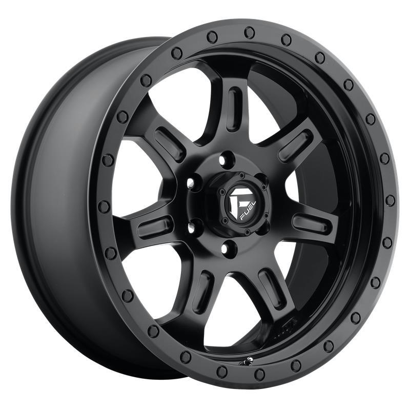 STATUSFÄLGAR FC572 MATTE BLACK 8.5x17 6/139.7 ET-6 CB108