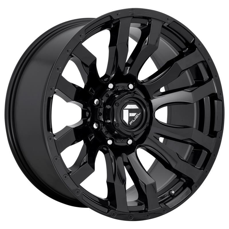 STATUSFÄLGAR FC675 GLOSS BLACK 9x17 8/165.1 ET1 CB125.1