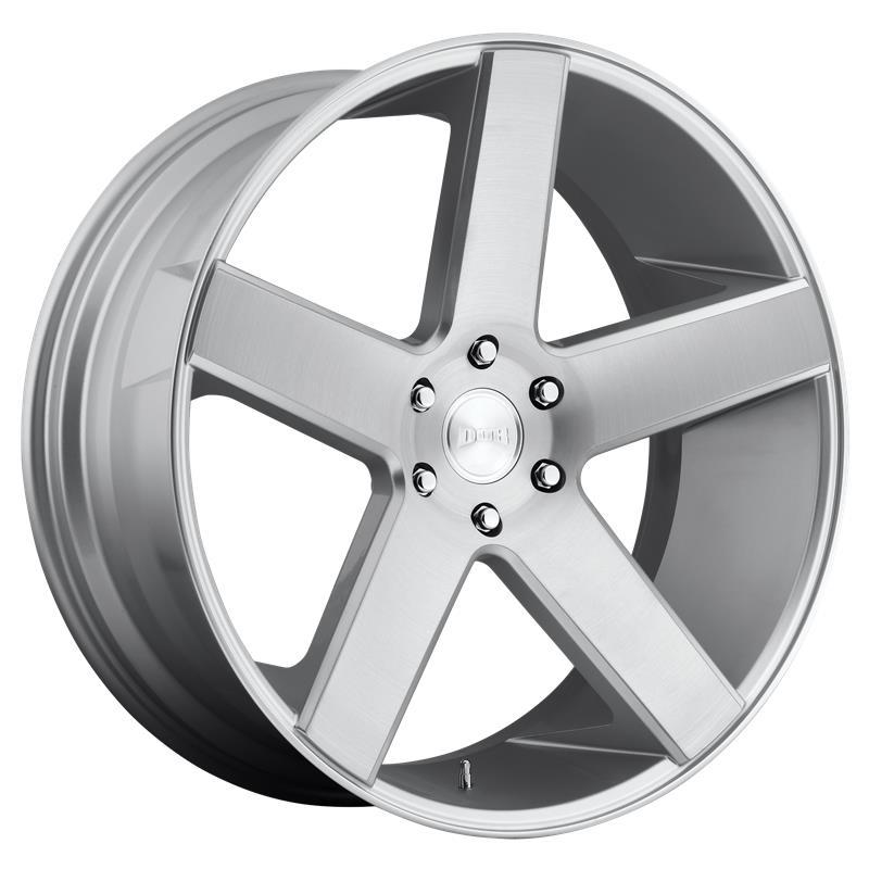 STATUSFÄLGAR DC218 GLOSS SILVER BRUSHED 9.5x22 5/127 ET11 CB78.1