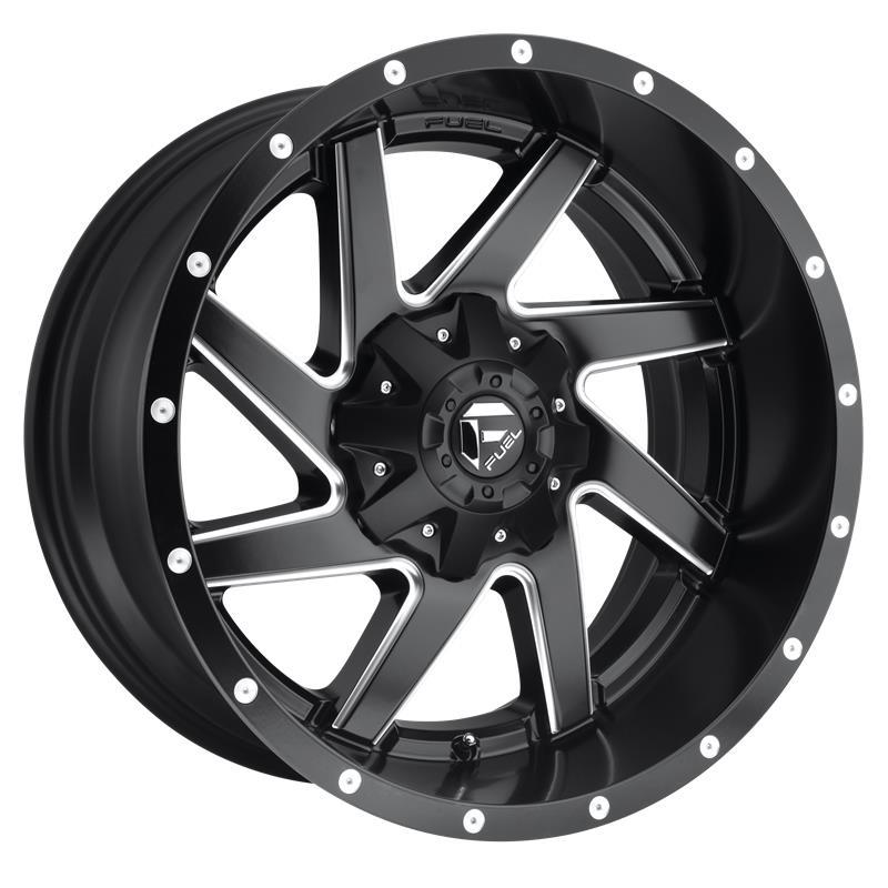 STATUSFÄLGAR FC594 MATTE BLACK MILLED 10x20 6/135-139.7 ET-18 CB106.1