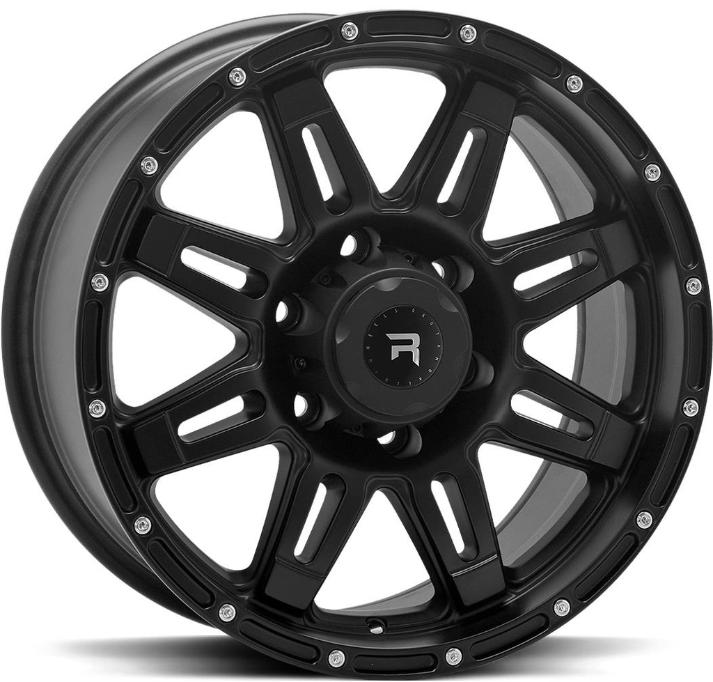 R-SERIES R5 BLACK 8x17 6/114.3 ET30 CB66.1