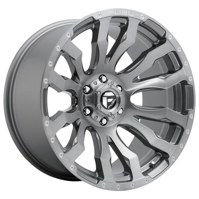 STATUSFÄLGAR FC693 BRUSHED GUN METAL TINTED CLEAR 10x22 6/135 ET-18 CB87.1