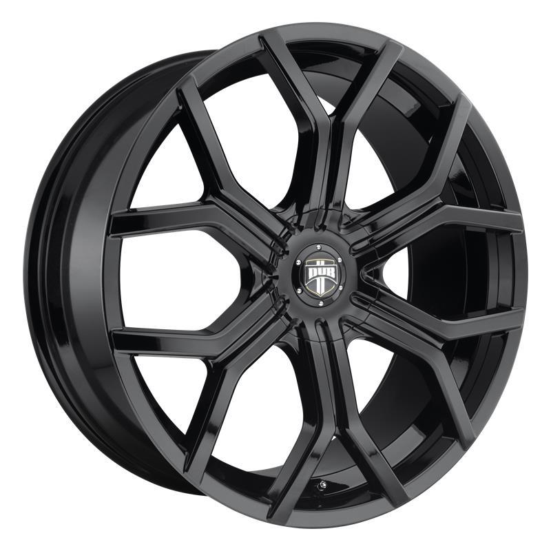 STATUSFÄLGAR DC208 GLOSS BLACK 9.5x22 6/135-139.7 ET30 CB87.1