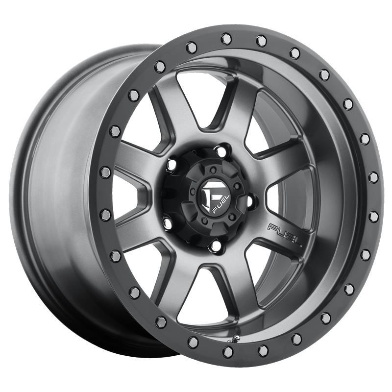 STATUSFÄLGAR FC552 MATTE GUN METAL BLACK BEAD RING 8.5x17 6/139.7 ET6 CB108