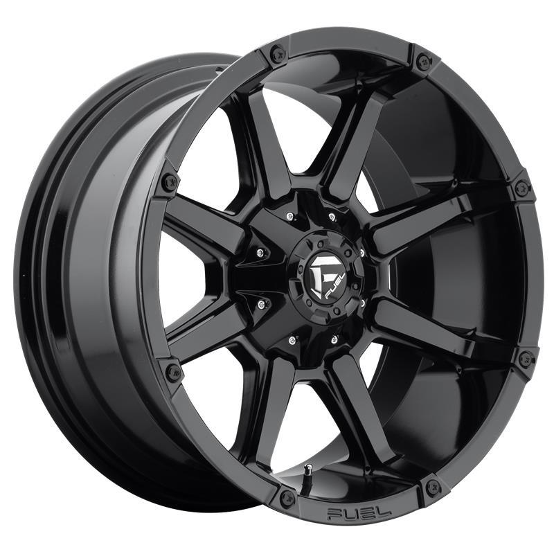 STATUSFÄLGAR FC575 GLOSS BLACK 10x20 8/170 ET-24 CB125.1
