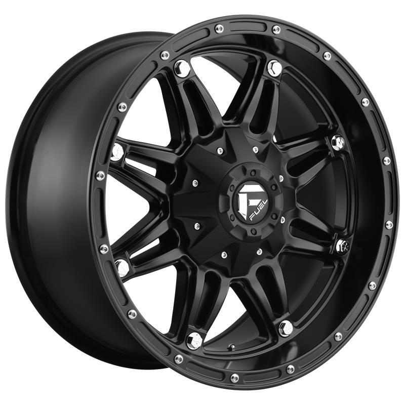 STATUSFÄLGAR FC531 MATTE BLACK 9x17 8/165.1 ET1 CB125.1