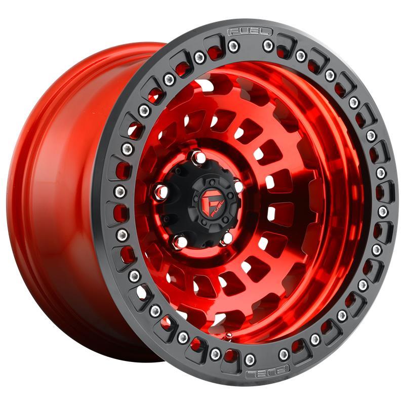 STATUSFÄLGAR FC100 CANDY RED 9x17 5/127 ET-38 CB71.5