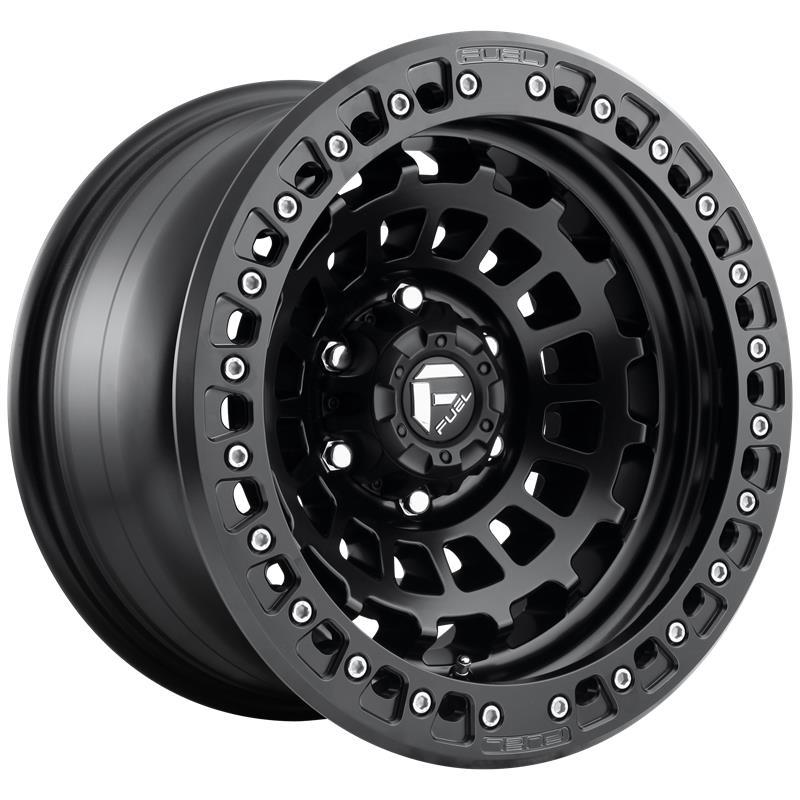 STATUSFÄLGAR FC101 MATTE BLACK 9x17 5/127 ET-15 CB71.5