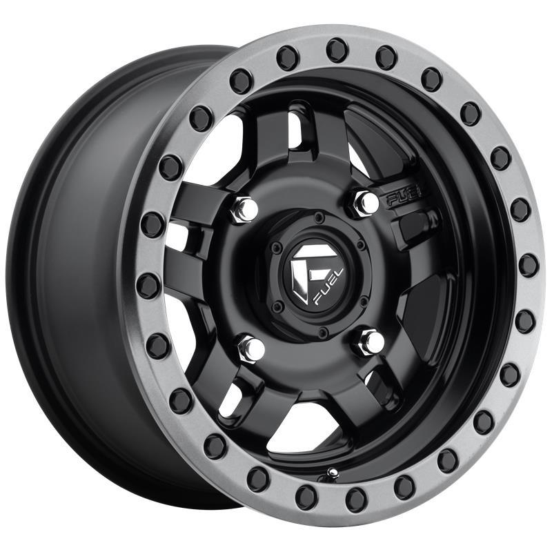 STATUSFÄLGAR FC557 MATTE BLACK GUN METAL RING 8.5x17 6/139.7 ET-6 CB108