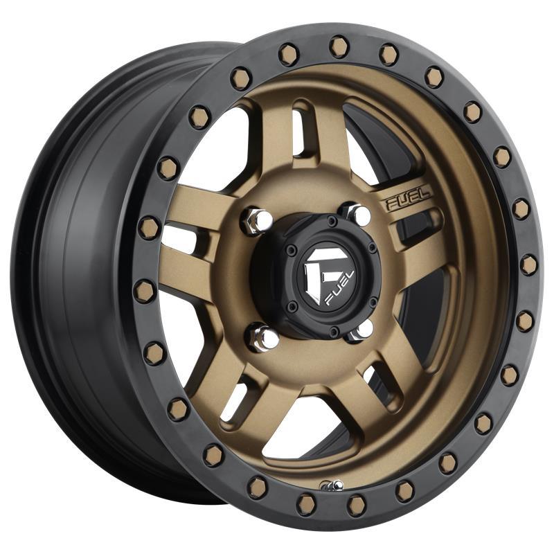 STATUSFÄLGAR FC583 MATTE BRONZE BLACK BEAD RING 8.5x17 5/127 ET-6 CB78.1