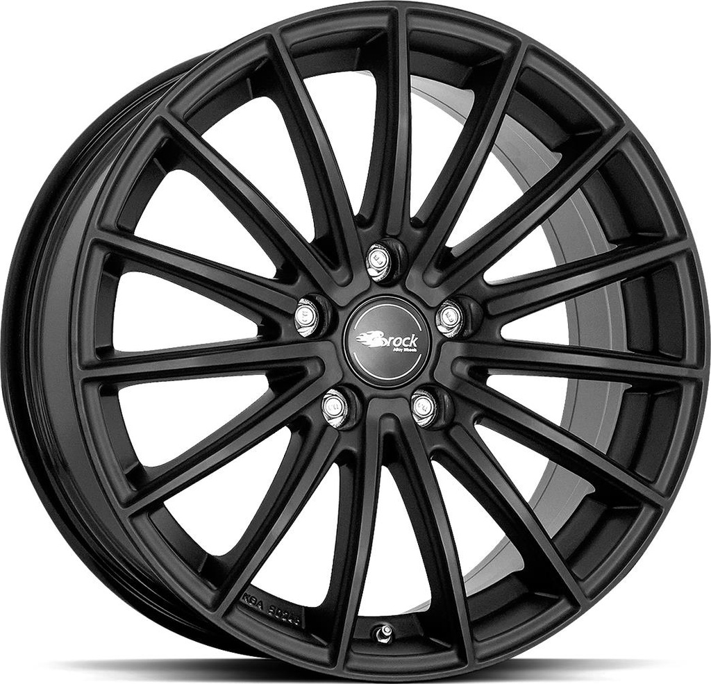 BROCK B36 SATIN BLACK MATT 8.5x19 5/120 ET35 CB72.6